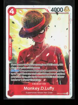 Monkey.D.Luffy OP12-015 Super Rare Legacy of the Master One Piece Near Mint - Image 1