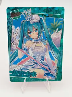 Hatsune Miku Vocaloid Mysterious Surprise SSR Waifu Card Goddess Story SSR-004 - Image 1