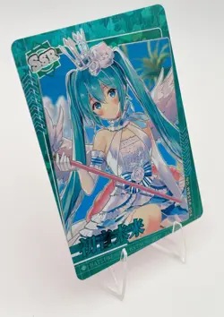 Hatsune Miku Vocaloid Mysterious Surprise SSR Waifu Card Goddess Story SSR-004 - Image 3