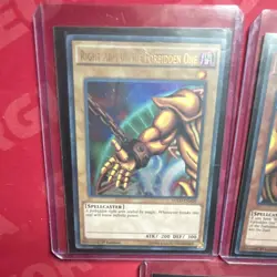 Konami Yu-Gi-Oh! Exodia 5-Card Set YGLD 1st Ed English YGLD-ENA17-20 - Image 2