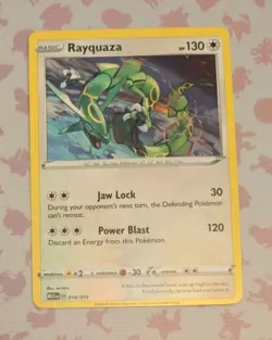 Pokemon TCG Rayquaza Promo Card 14/15 McDonald's 2024 NEAR MINT - Image 1