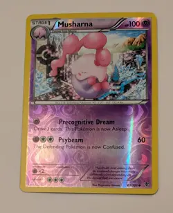 Musharna Reverse Holo 40/101 Plasma Blast Pokemon Card - Image 1