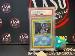 PSA 4 Suicune (1st Ed.) Neo Revelation 14/64 German Holo Pokemon Card B11 - Image 1