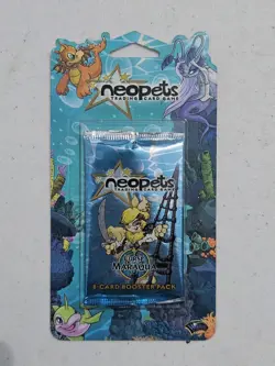 Neopets Trading Card Game Curse of Maraqua booster pack NEW! sealed WOTC - Image 1