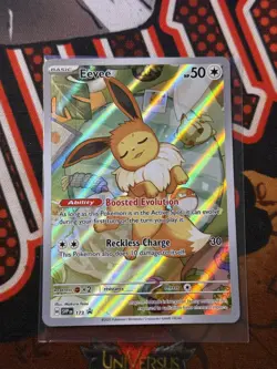 Eevee 173 Sv: Scarlet & Violet Promo Cards Holo SLIGHT CORNER BEND - Image 1