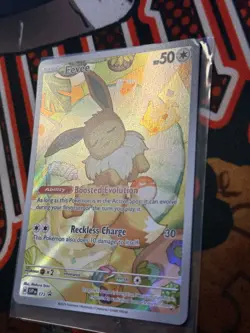 Eevee 173 Sv: Scarlet & Violet Promo Cards Holo SLIGHT CORNER BEND - Image 2