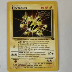 Wizards Pokemon TCG The First Movie Promo 3-Card Lot Dragonite 5 Electabuzz 2 - Image 3