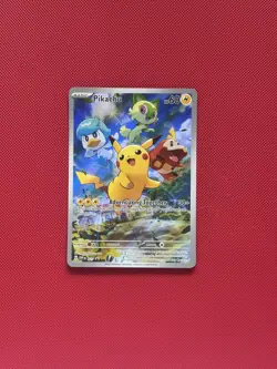 Pikachu 027 Sv: Scarlet & Violet Promo Cards Holo NM - Image 1