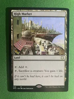 High Market #246 (NM) Forgotten Realms AFC Magic MTG - Image 1