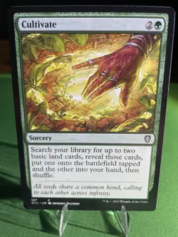 Cultivate [Phyrexia: All Will Be One Commander] Magic MTG - Image 3