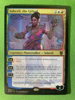 MTG Saheeli,The Gifted (C18) Commander 2018 Foil Mythic 044/307 - Image 1