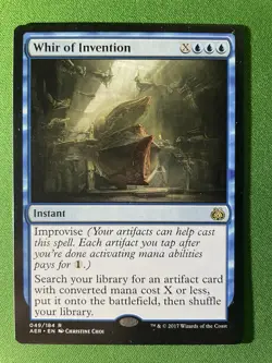 MTG - Whir of Invention | AER | NM | ARTIFACT | COMANDER - Image 1