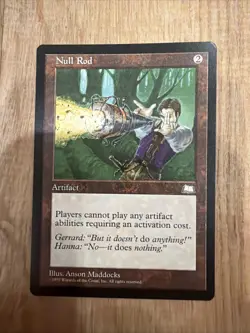 Null Rod - Weatherlight - Great Condition - MTG - Magic The Gathering - Image 1