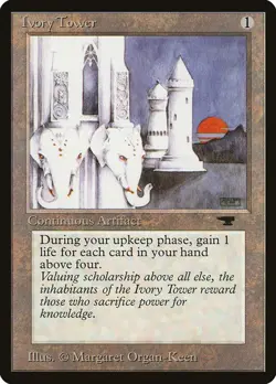 Ivory Tower - MtG Antiquities - Uncommon LP 1994 - Image 1