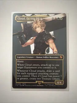 Cloud, Ex-SOLDIER (Borderless) Commander: Final Fantasy Regular - Image 1