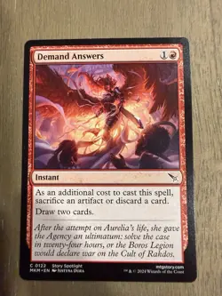 Demand Answers #122 (NM) - MTG - Murders at Karlov Manor MKM Magic The Gathering - Image 1