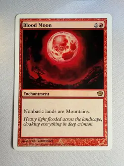 Magic the Gathering - Blood Moon - 9th Edition - Image 1