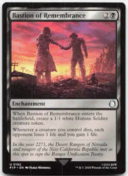 Bastion of Remembrance 182 Universes Beyond: Fallout Magic: The Gathering NM - Image 1