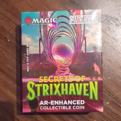 MTG: Secrets Of Strixhaven AR Enhanced Collectible Promo Coin - Image 1