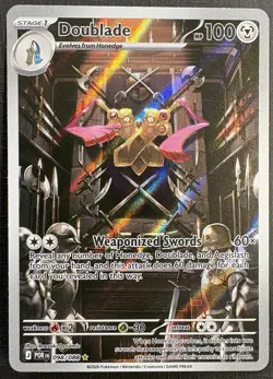 2026 Pokemon - Doublade 98/88 - Perfect Order - ILLUSTRATION RARE HOLO FULL ART - Image 1