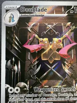 2026 Pokemon - Doublade 98/88 - Perfect Order - ILLUSTRATION RARE HOLO FULL ART - Image 5