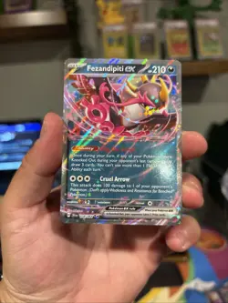 Pokemon Fezandipity ex 142/217 Ascending Heroes English NM Pack To Sleeve - Image 3