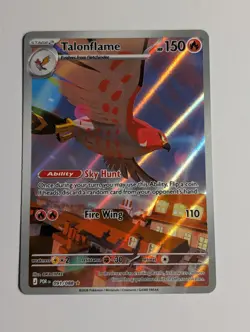 Talonflame 091/088 Holo Illustration Rare Perfect Order Pokemon NM/M - Image 1