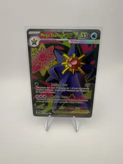 Pokemon TCG Mega Starmie EX 102/088 BREAKthrough Holo Full Art Ultra Rare 330HP - Image 1