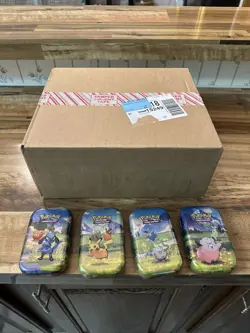 Pokemon TCG Ascended Heroes Mini Tins Case J-Hook (Lot Of 40) SEALED - Image 1