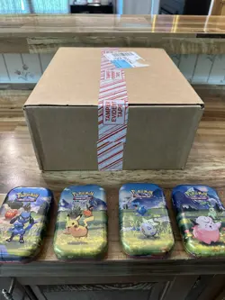 Pokemon TCG Ascended Heroes Mini Tins Case J-Hook (Lot Of 40) SEALED - Image 2