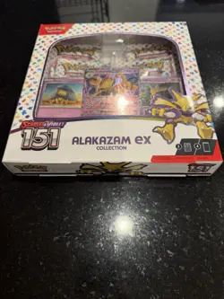 🔥💥⚡Pokemon TCG Scarlet & Violet 151 Alakazam ex Collection Brand New! - Image 4