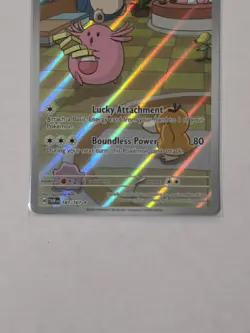 2024 Pokemon Twilight Masquerade #187/167 CHANSEY Illustration Rare Holo - Image 3