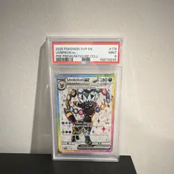 Pokemon SVP Scarlet & Violet Umbreon ex SVP176 PSA 9 English Promo Holo - Image 1