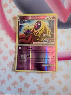 Pokemon Jynx 69/123 HeartGold & SoulSilver Common Reverse Holo LP TCG - Image 1