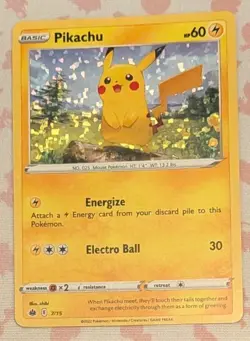 Pikachu 7/15 - McDonalds Promo - HOLO - Pokemon TCG LP - Image 1