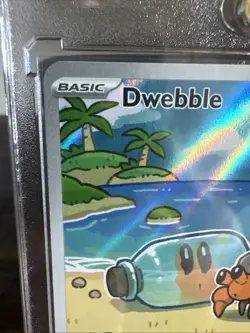 Dwebble 129/086 Holo Illustration Rare Black Bolt Pokemon Near Mint 129/086 - Image 2