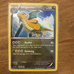 Dragonite 83/116 Holo Rare Plasma Freeze Pokemon Holo - Image 1