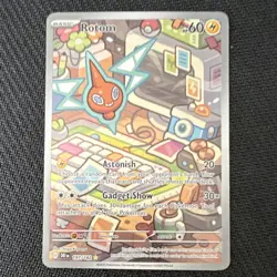 Pokemon Rotom 197/182 Sv10 Destined Rivals Illustration Rare Holo 60HP 2025 - Image 1