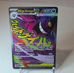 Pokemon TCG Mega Gengar EX 269/217 Secret Rare Full Art Holo EN 350HP - Image 1