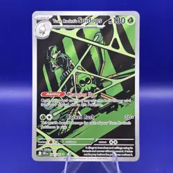 Team Rocket's Spidops 187/182 Illustration Rare Destined Rivals Pokemon NM - Image 1