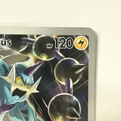 2025 Pokemon Scarlet & Violet Black Bolt ETB Promo Thundurus #209 Full Art Holo - Image 3