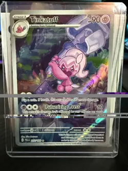 Pokemon Tinkatuff 217/193 Sv02: Paldea Evolved Illustration Rare - Image 1