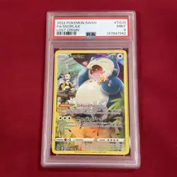 GRADED PSA 9 2022 Pokemon SWSH FA/Snorlax Lost Origin #TG10 - Image 1