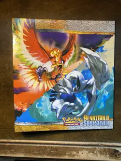 Pokemon Heartgold Soulsilver Binder Lugia Ho-Oh - Image 1