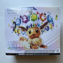 Prismatic Evolutions Elite Trainer Box: Pokemon - ETB - New & Sealed - Image 1