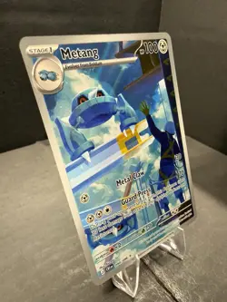 Metang 094/086 Me04: Chaos Rising Holo Illustration Rare Pokemon Pack Fresh - Image 2