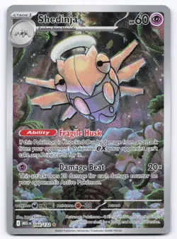 Pokemon TCG Shedinja 144/132 Mega Evolution NM - Image 1