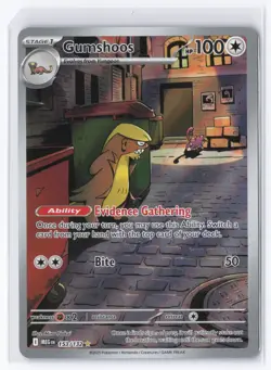 Pokemon TCG Gumshoos 153/132 Mega Evolution NM - Image 1