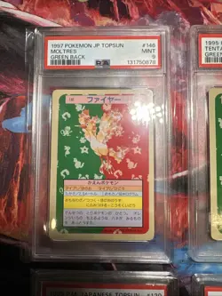 Pokemon Topsun 1997 Green Back PSA 9 Lot Of 6 Monsters, Very Rare Low Pop - Image 2