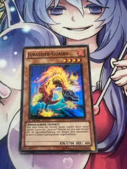 JURRAC GUAIBA GERMAN SUPER RARE HA03-EN040 DE040 NEAR MINT YUGIOH - Image 1